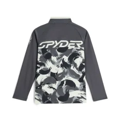 Layers*Spyder Boys Camo Half Zip - POLAR