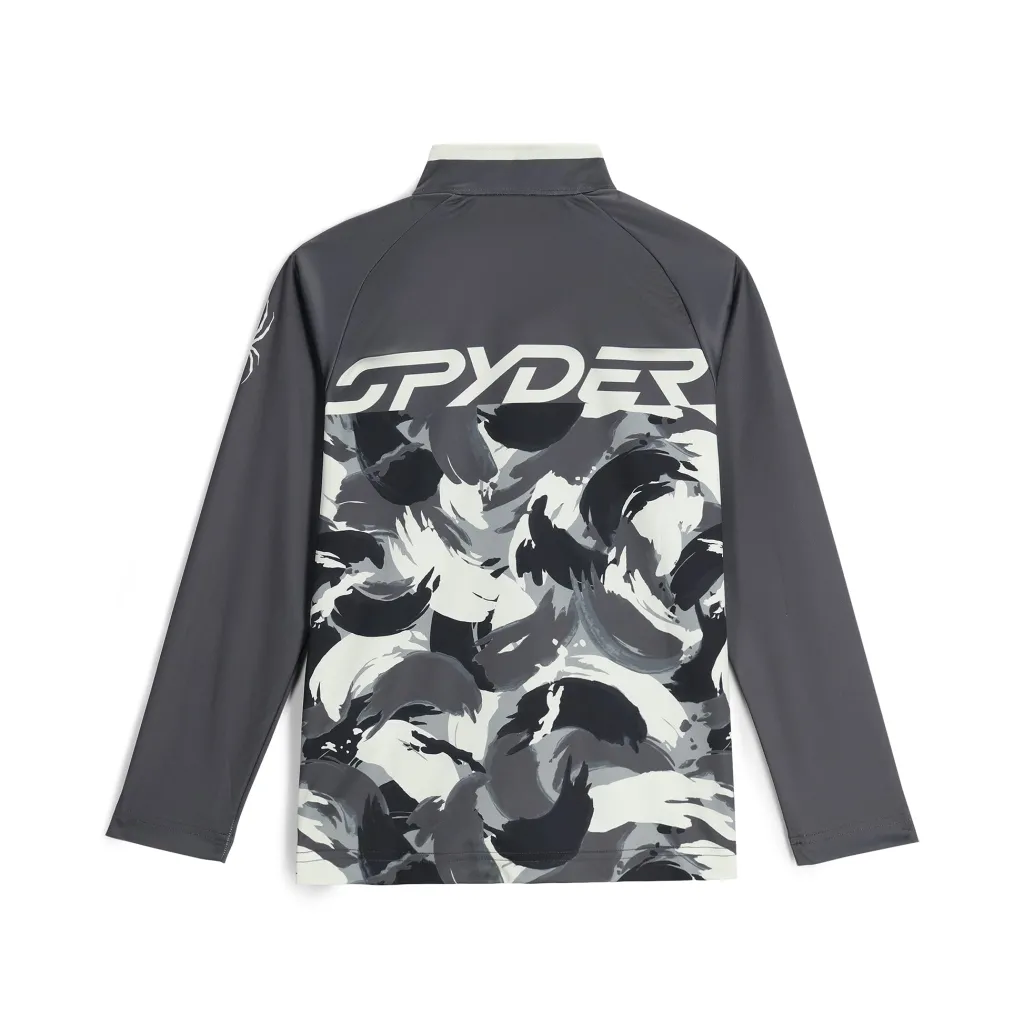 Layers*Spyder Boys Camo Half Zip - POLAR