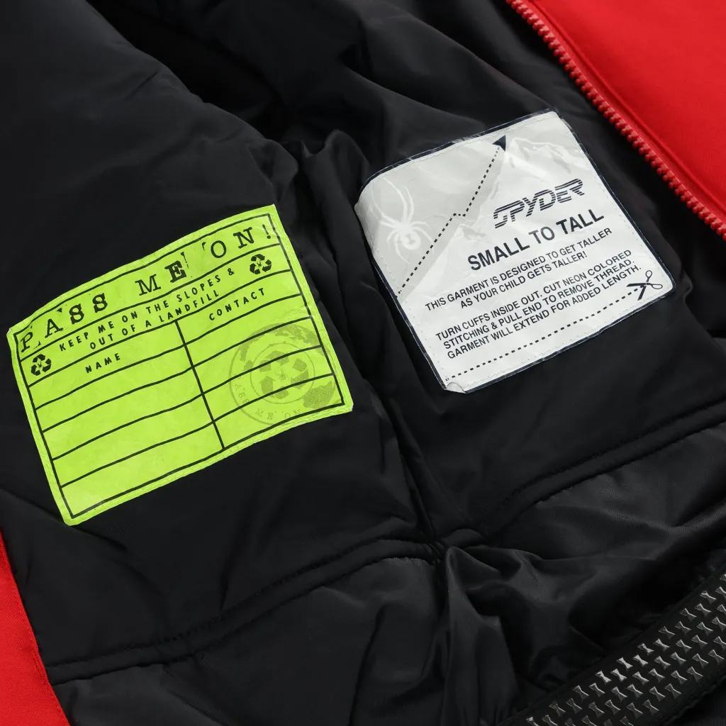 Insulated*Spyder Boys Challenger - Red SPYDERRED