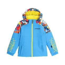 Insulated*Spyder Boys Challenger - Yeti Camo Aether Blue YETICAMOAETHERBLUE