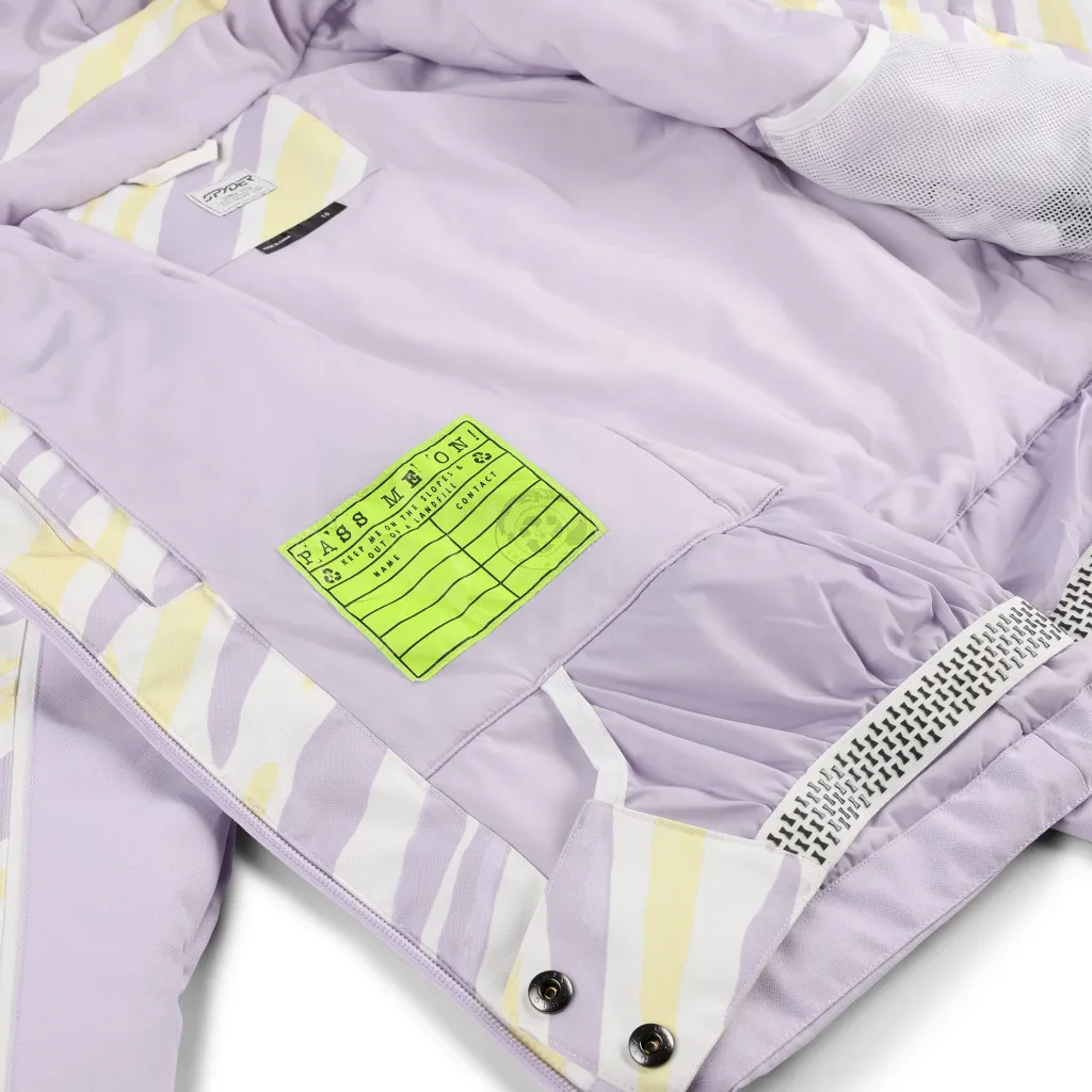 Insulated*Spyder Girls Conquer - Tiger Violet Dust TIGERVIOLETDUST