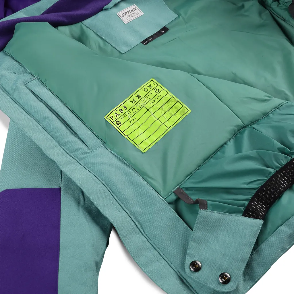 Insulated*Spyder Girls Mila - Sea Glass SEAGLASS