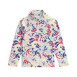 Layers*Spyder Girls Reflect Half Zip - Butterfly Multi BUTTERFLYMULTI