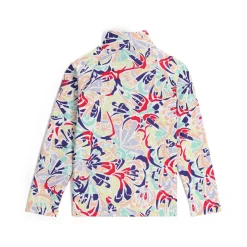 Layers*Spyder Girls Reflect Half Zip - Butterfly Multi BUTTERFLYMULTI