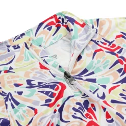 Layers*Spyder Girls Reflect Half Zip - Butterfly Multi BUTTERFLYMULTI