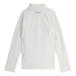 Fleece*Spyder Girls Shimmer Bug Half Zip - WHITE