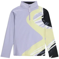 Fleece*Spyder Girls Surface Half Zip - Violet Dust VIOLETDUST
