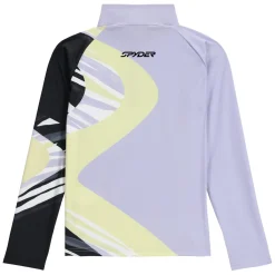Fleece*Spyder Girls Surface Half Zip - Violet Dust VIOLETDUST