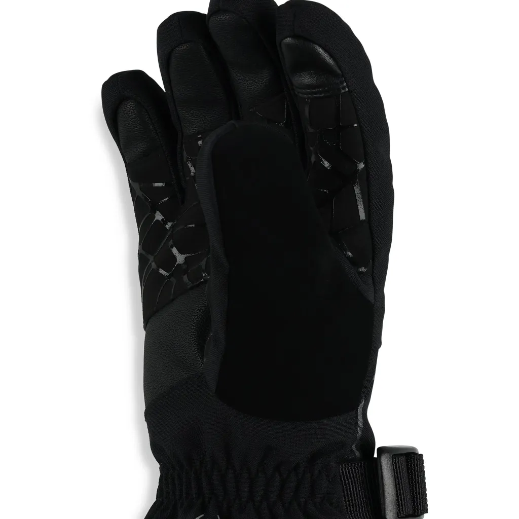 Gloves*Spyder Kids Overweb - BLACK