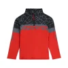 Layers*Spyder Little Boys Bug Half Zip - Red SPYDERRED