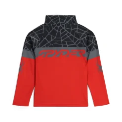 Layers*Spyder Little Boys Bug Half Zip - Red SPYDERRED