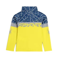 Layers*Spyder Little Boys Bug Half Zip - Acid Yellow ACIDYELLOW