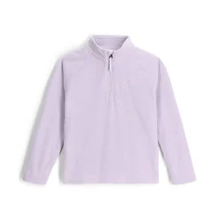 Layers*Spyder Little Kids Speed Fleece Half Zip - Violet Dust VIOLETDUST