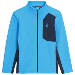 Midlayers | Fleece*Spyder Mens Bandit Full Zip - Aether Blue AETHERBLUE