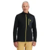 Midlayers | Fleece*Spyder Mens Bandit Full Zip - BLACK