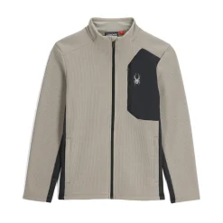 Midlayers | Fleece*Spyder Mens Bandit Full Zip - CONCRETE