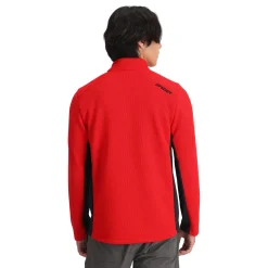 Midlayers | Fleece*Spyder Mens Bandit Full Zip - Red SPYDERRED