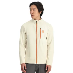 Midlayers | Fleece*Spyder Mens Bandit Full Zip - Vanilla Latte VANILLALATTE