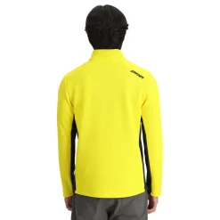 Midlayers | Fleece*Spyder Mens Bandit Half Zip - Acid Yellow ACIDYELLOW