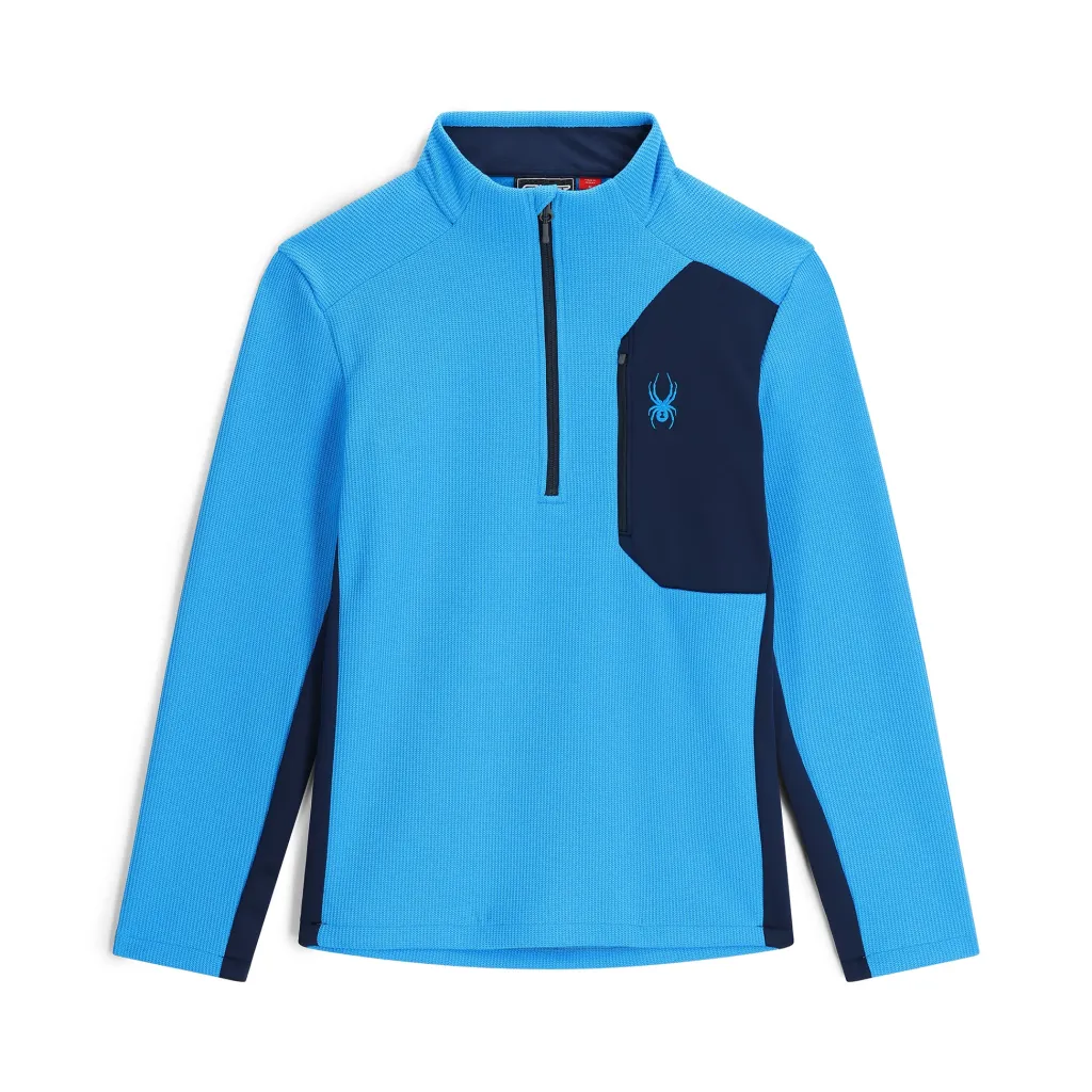 Midlayers | Fleece*Spyder Mens Bandit Half Zip - Aether Blue AETHERBLUE