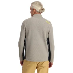Midlayers | Fleece*Spyder Mens Bandit Half Zip - CONCRETE