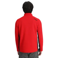 Midlayers | Fleece*Spyder Mens Bandit Half Zip - Red SPYDERRED