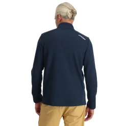 Midlayers | Fleece*Spyder Mens Bandit Half Zip - True Navy TRUENAVY