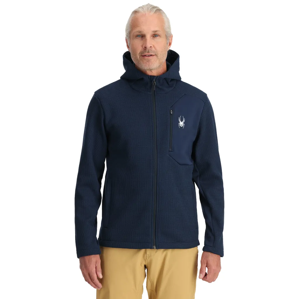Midlayers | Fleece*Spyder Mens Bandit Hooded - True Navy TRUENAVY