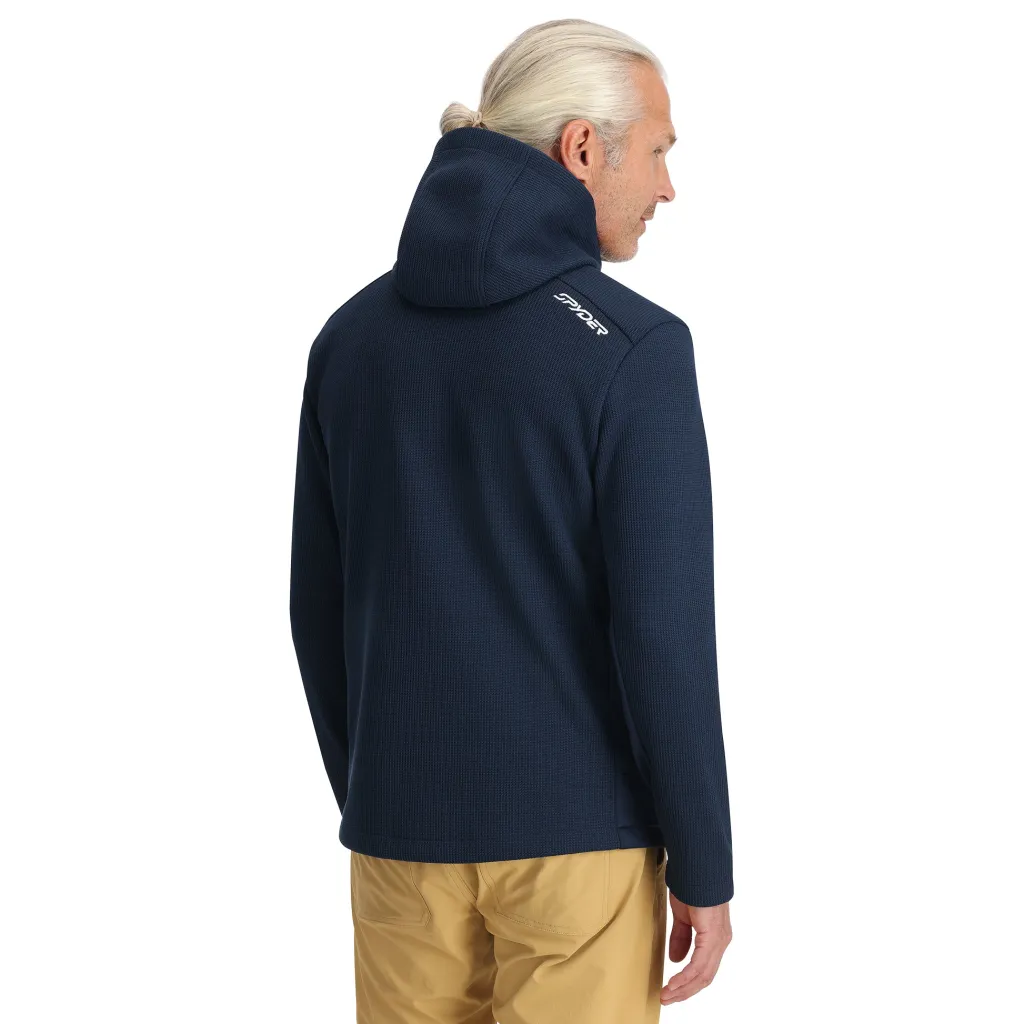 Midlayers | Fleece*Spyder Mens Bandit Hooded - True Navy TRUENAVY