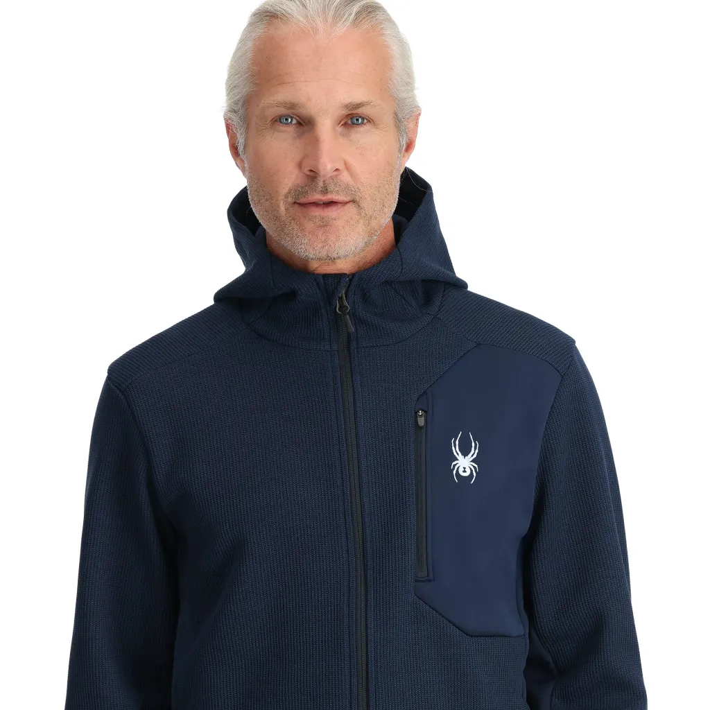 Midlayers | Fleece*Spyder Mens Bandit Hooded - True Navy TRUENAVY