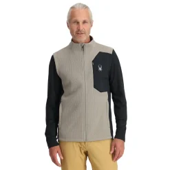 Midlayers | Fleece*Spyder Mens Bandit Vest - CONCRETE