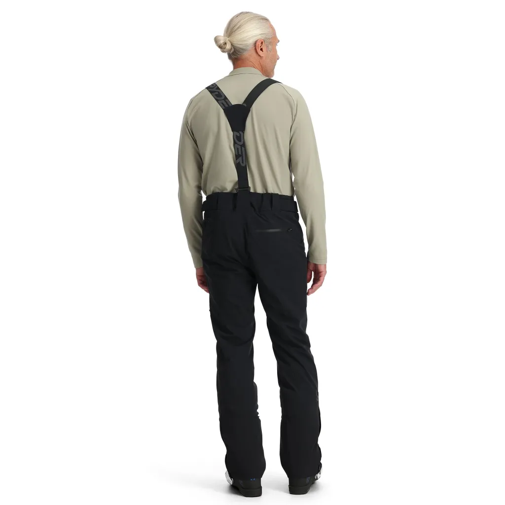 Bibs | Insulated*Spyder Mens Bormio - BLACK