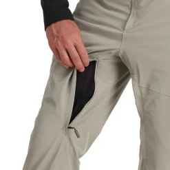 Bibs | Insulated*Spyder Mens Bormio - CONCRETE