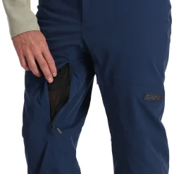 Bibs | Insulated*Spyder Mens Bormio - True Navy TRUENAVY
