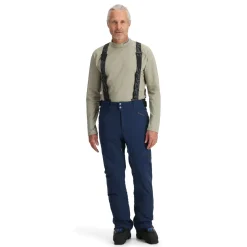 Bibs | Insulated*Spyder Mens Bormio - True Navy TRUENAVY