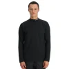 Midlayers | Resort*Spyder Mens Castle Mock Crew - BLACK