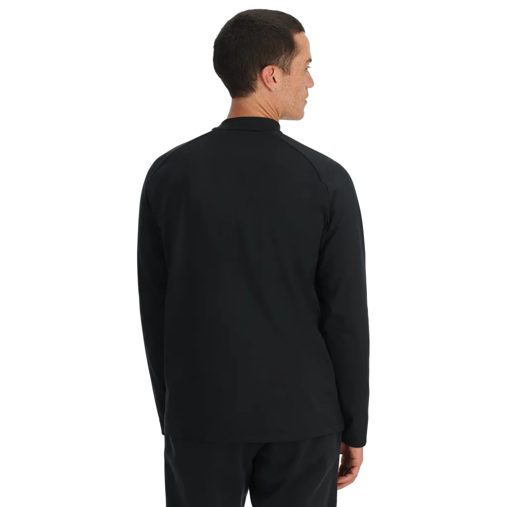 Midlayers | Resort*Spyder Mens Castle Mock Crew - BLACK