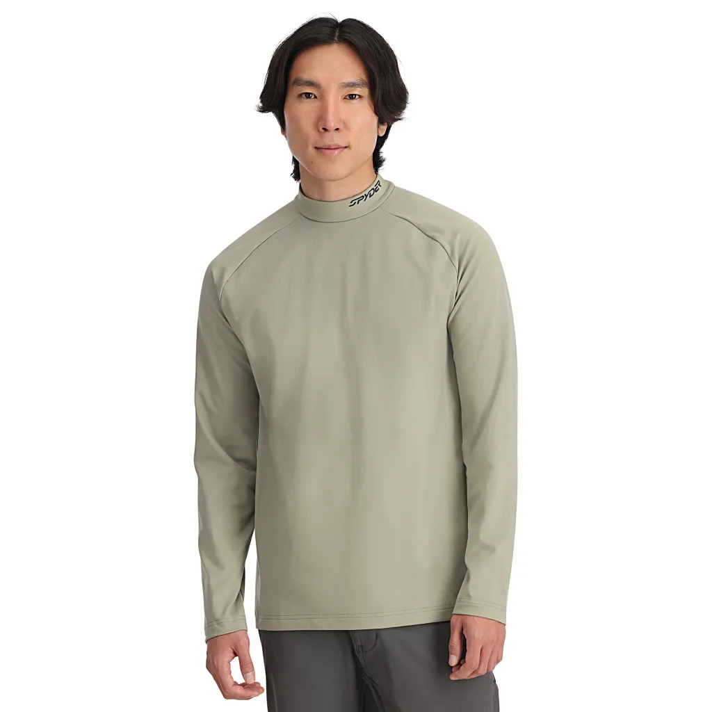 Midlayers*Spyder Mens Castle Mock Crew - CONCRETE