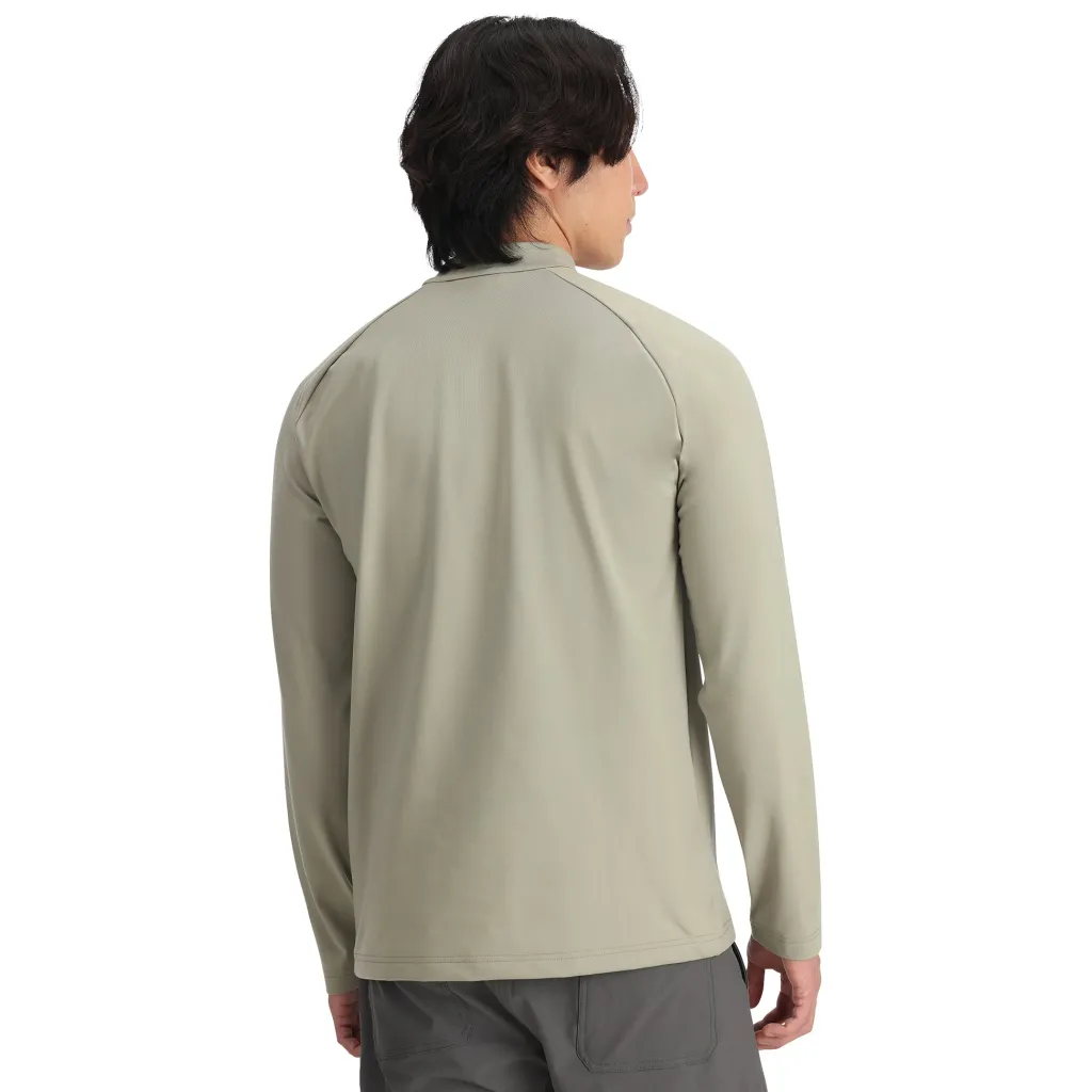 Midlayers*Spyder Mens Castle Mock Crew - CONCRETE