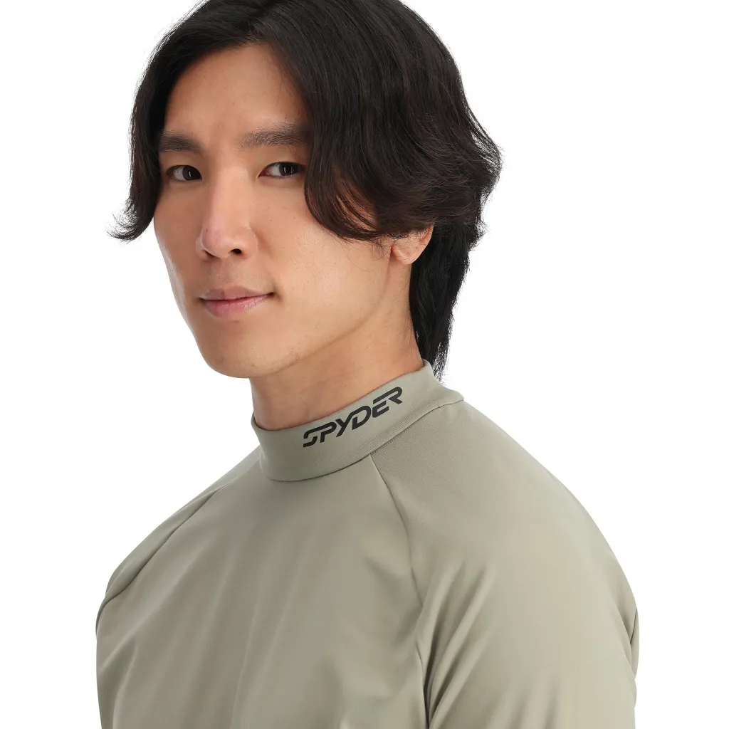 Midlayers*Spyder Mens Castle Mock Crew - CONCRETE