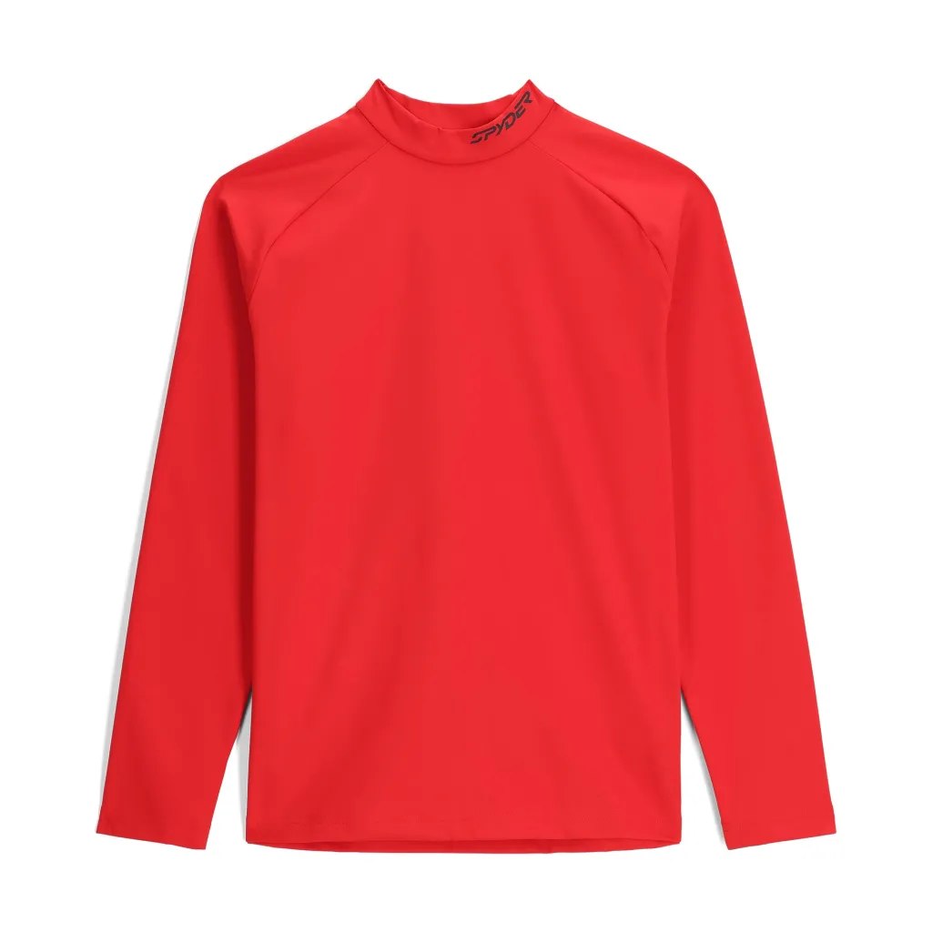 Midlayers | Resort*Spyder Mens Castle Mock Crew - Red SPYDERRED