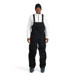 Insulated*Spyder Mens Coaches Bib - BLACK