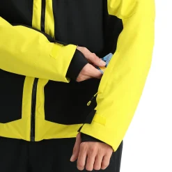 Insulated*Spyder Mens Copper - Acid Yellow ACIDYELLOW