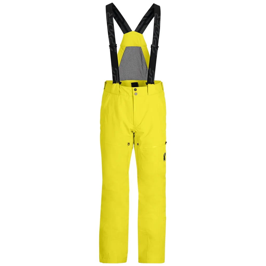 Bibs | Insulated*Spyder Mens Dare - Acid Yellow ACIDYELLOW