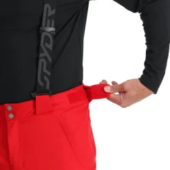 Bibs | Insulated*Spyder Mens Dare - Red SPYDERRED