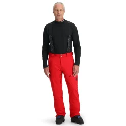 Bibs | Insulated*Spyder Mens Dare - Red SPYDERRED