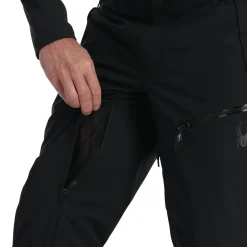 Bibs | Insulated*Spyder Mens Fuse - BLACK