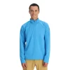 Midlayers | Fleece*Spyder Mens Gridweb Half Zip - Aether Blue AETHERBLUE