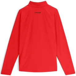 Midlayers | Fleece*Spyder Mens Gridweb Half Zip - Red SPYDERRED