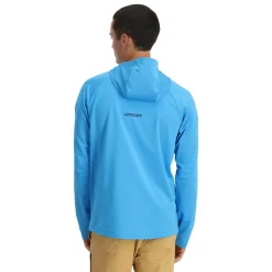 Midlayers | Fleece*Spyder Mens Gridweb Hoodie - Aether Blue AETHERBLUE